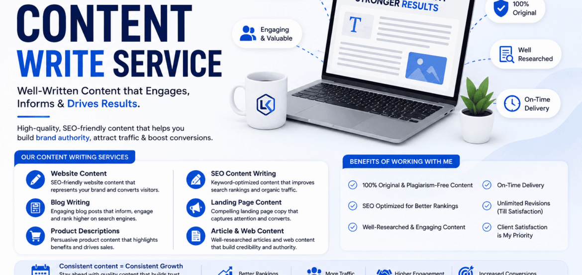 Content Writing service By Laxmikanta